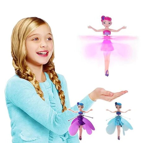 Magic Flying Fairy Doll for Girls & Boys Hand Sensor Control