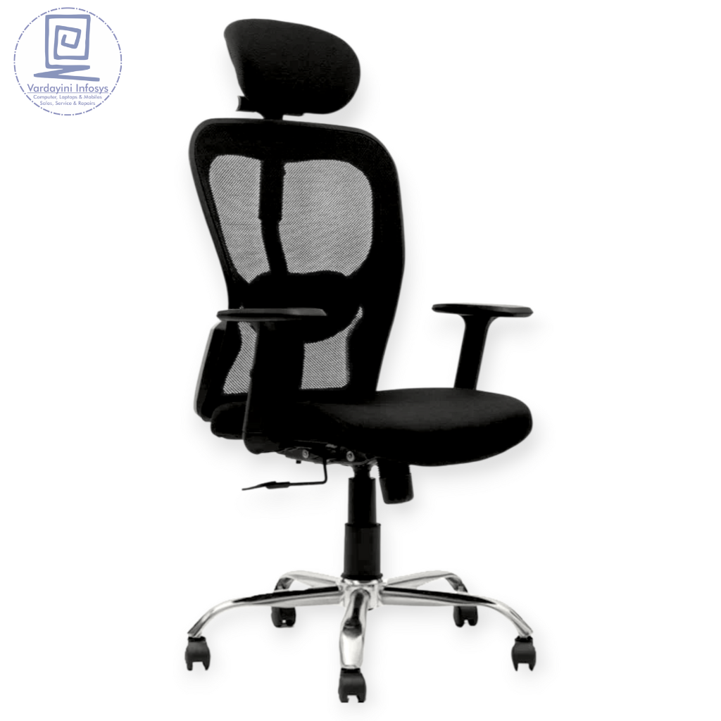 Ergonomic Mesh Office Chair with Headrest & Lumbar Support